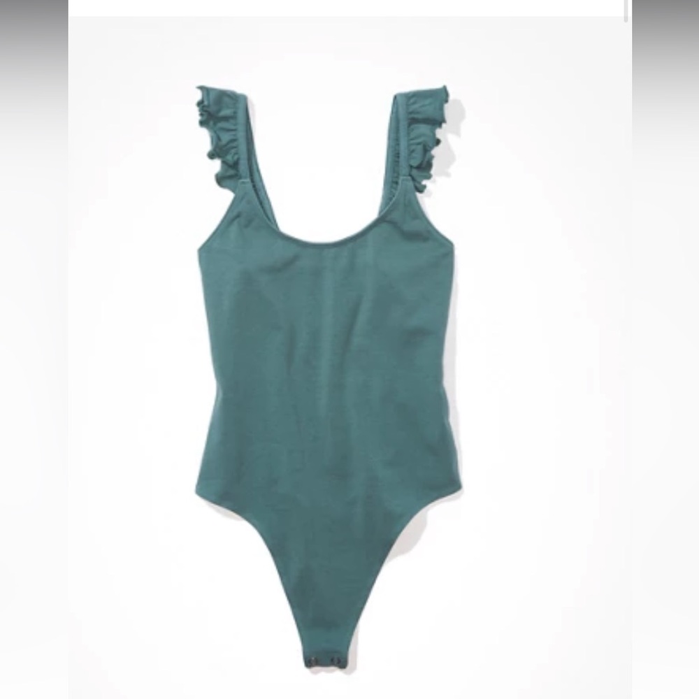 AE Ruffle strap bodysuit